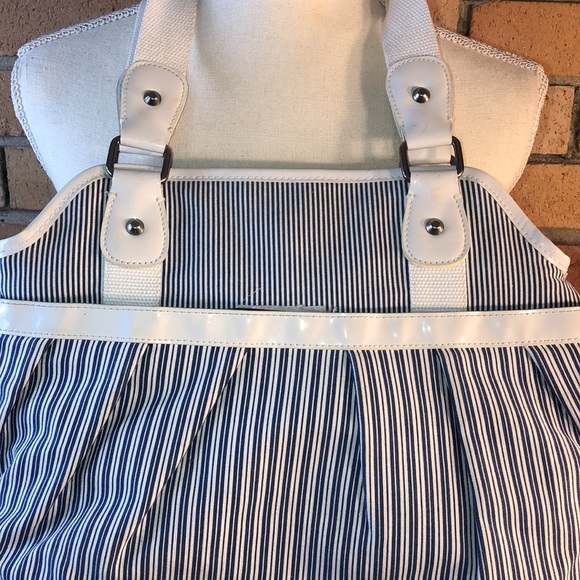 Nautical striped handbag - Picture 2 of 6